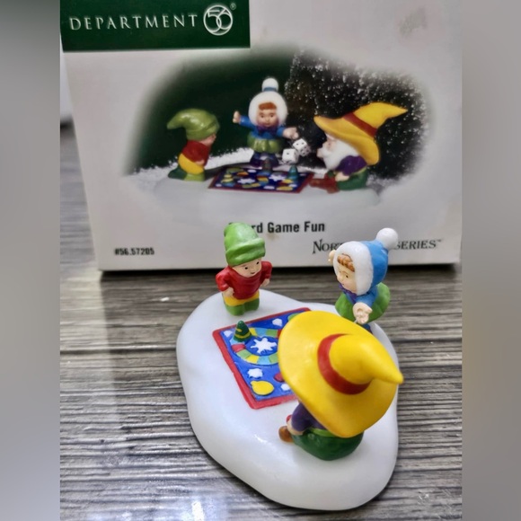 SOLD- Department 56 Board Game Fun - Picture 4 of 8